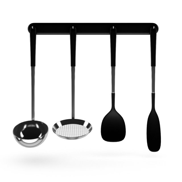 kitchen utensils Modelo 3D .c4d .max .obj .3ds .fbx .stl .blend 