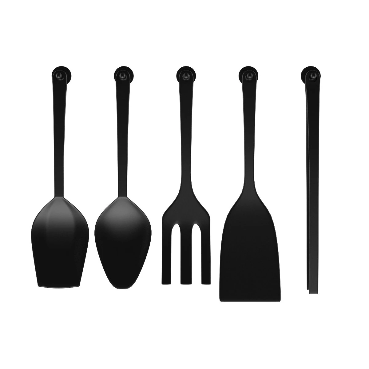 kitchen utensils 3D Model .c4d .max .obj .3ds .fbx .stl .blend 