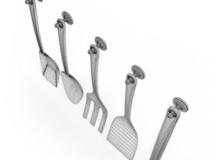 kitchen utensils Model 3D