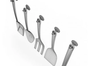 kitchen utensils 3D Model