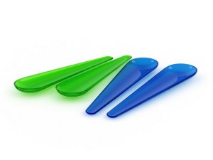 salad spoons 3D Model