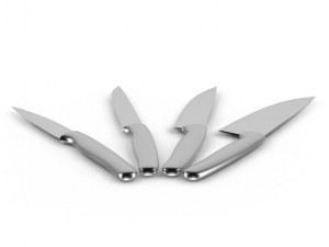 knives set 3Dモデル