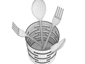 cutlery drainer 3D Model