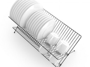 dish drainer Model 3D