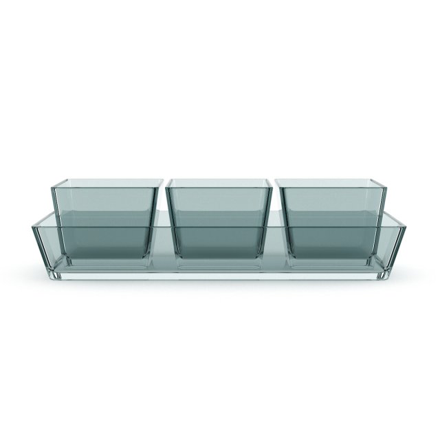 glass baking dishes 3D 模型 .c4d .max .obj .3ds .fbx .stl .blend 