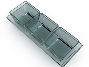 glass baking dishes 3D 模型