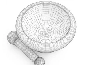 argamassa de cozinha Modelo 3D