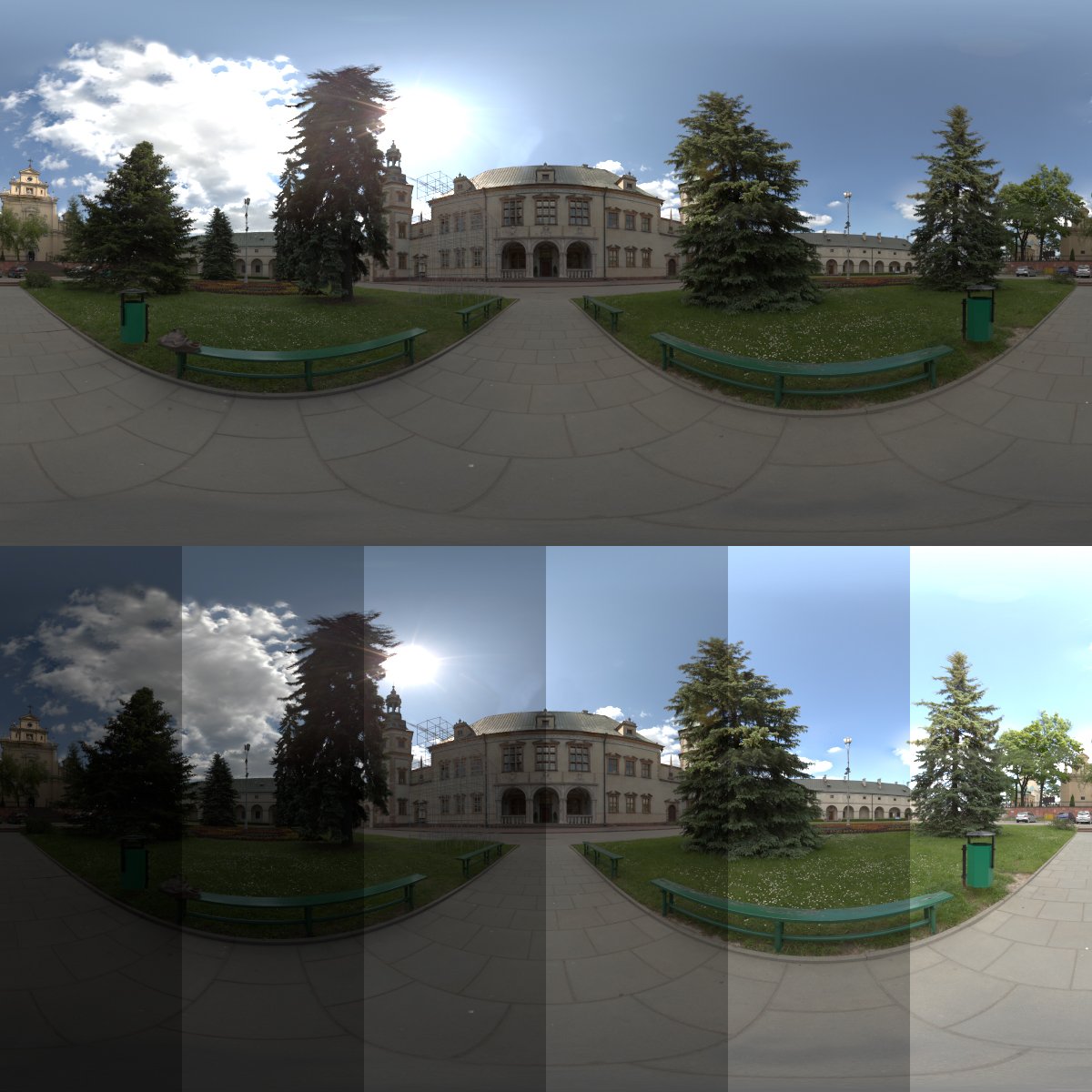 Карта в 3д макс hdri