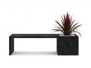 palm in benchpot 3D मॉडल