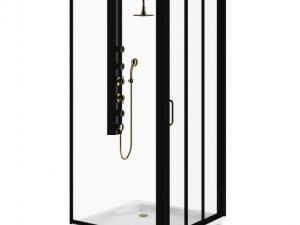 black shower 3D Модель