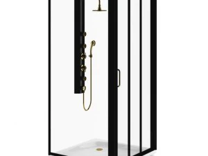 schwarze Dusche 3D Modell