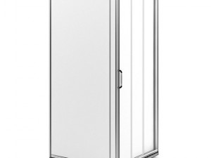 black shower Modelo 3D