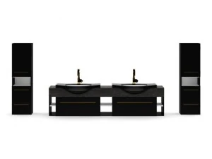ensemble de meubles de salle de bain Modèle 3D