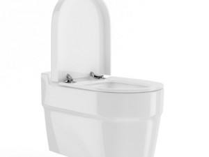 toilet bowl 3D 模型