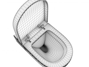 toilet bowl 3D 모델