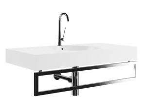 квадратная раковина в ванной 3D Модель