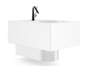 square bidet Modello 3D