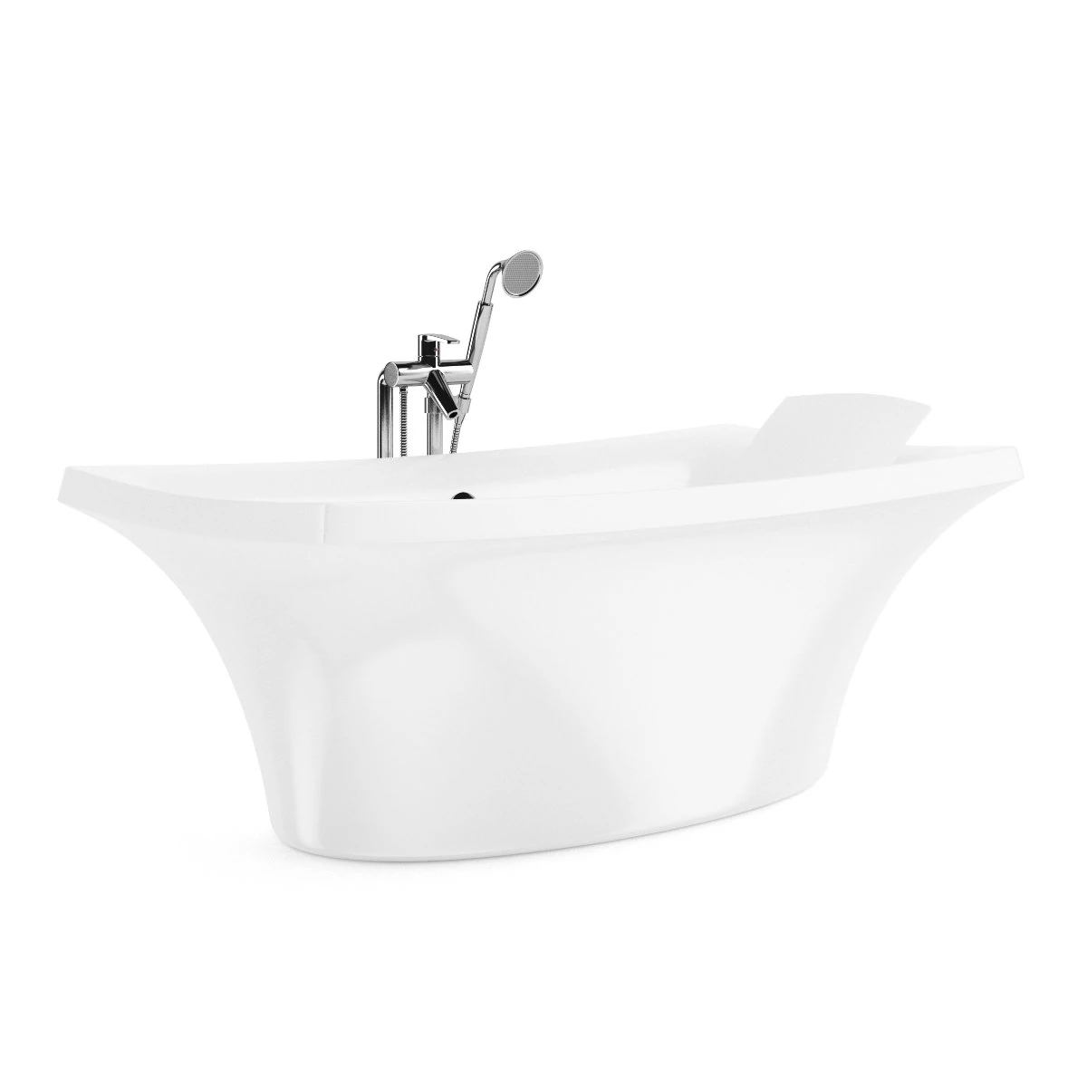 bathtube 3D Model .c4d .max .obj .3ds .fbx .stl .blend 