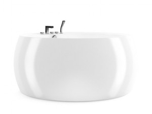 round bathtube 3D-Modell