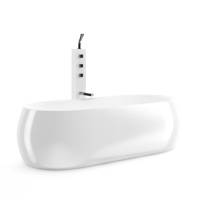 bathtube Modelo 3D .c4d .max .obj .3ds .fbx .stl .blend 