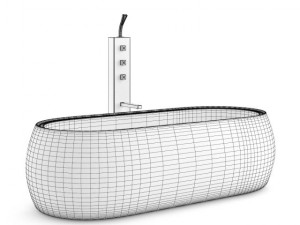 bathtube Modelo 3D