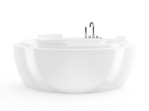 round bathtube 3D Model
