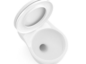 round toilet bowl Modelo 3D