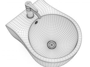 round bidet 3D Model