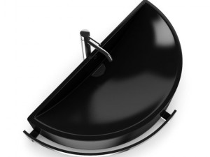 black round bathroom sink Modèle 3D