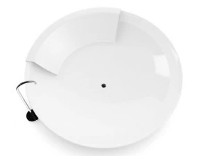 round black bathrube 3D Model