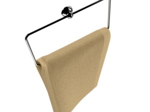 beige towel 3D Модель