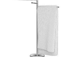 standing towel hanger 3D Model