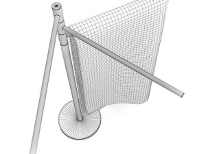 standing towel hanger Modello 3D