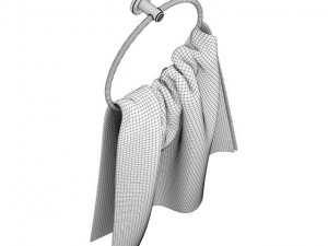 wall towel hanger 3D Model