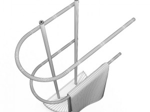 standing towel hanger Model 3D