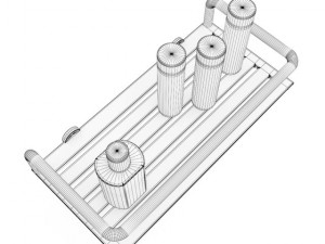shower shelf 3D Model