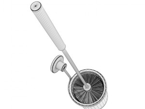 toilet brush 3D मॉडल