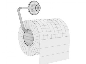 toilet paper 3D 模型