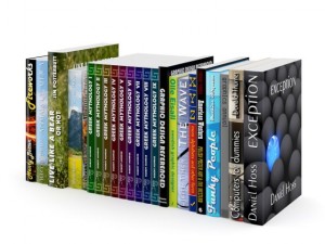 books set 01 Model 3D