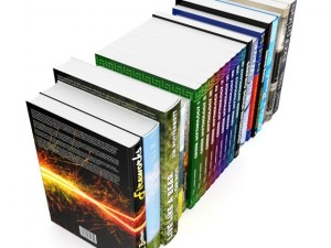 books set 01 3D Модель
