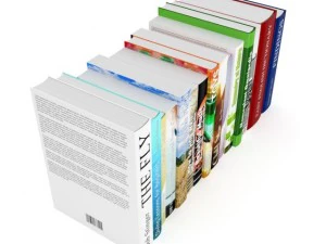books set 02 3D Model