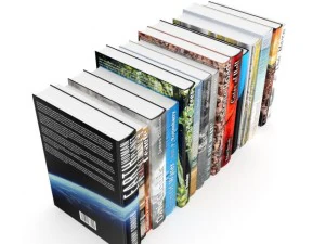 books set 04 3D Model