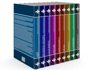 책 세트 07 3D 모델