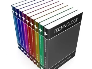 books set 07 3D Model