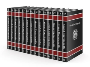 conjunto de enciclopedia Modelo 3D