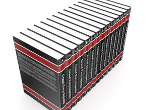 encyclopedia set 3D-Modell