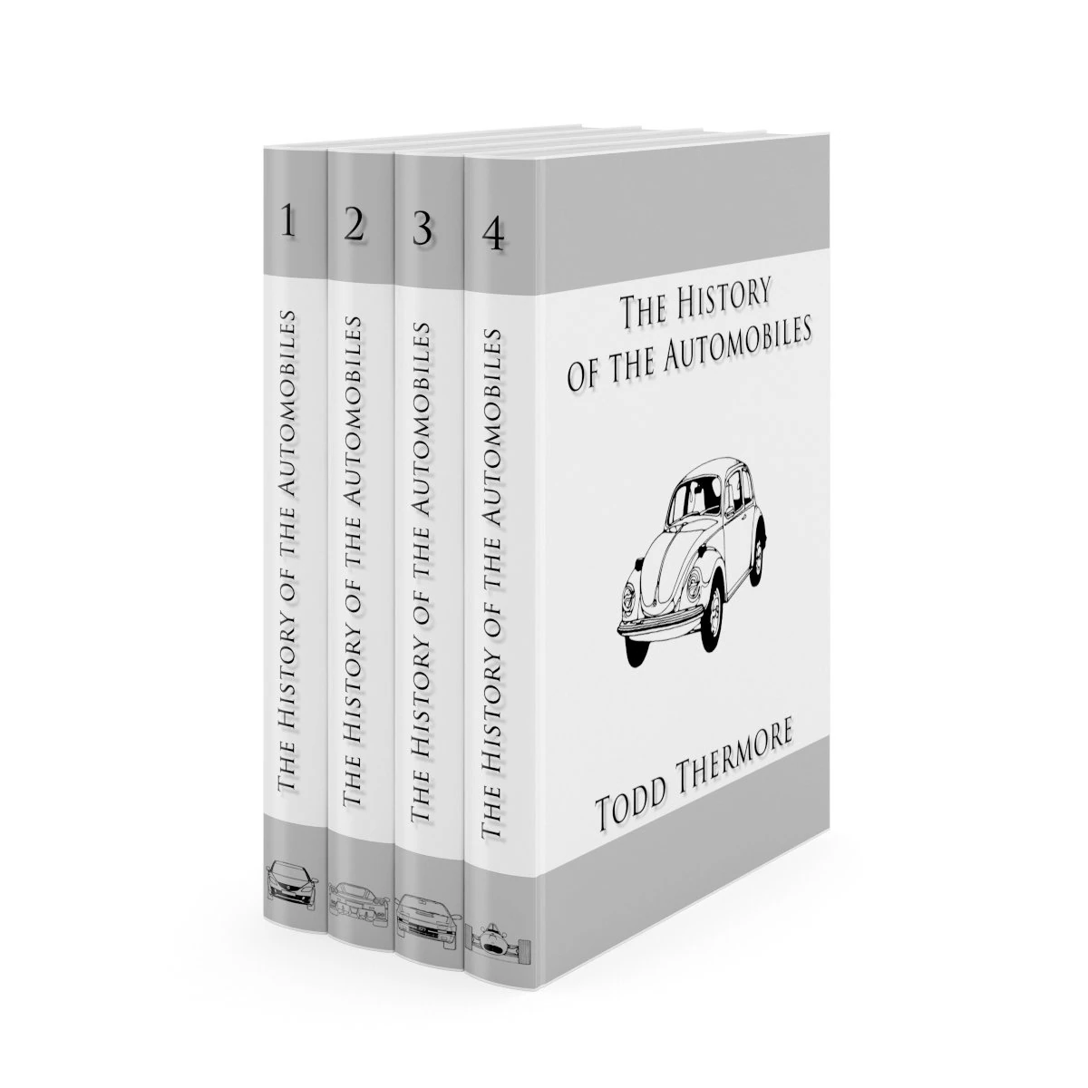 books set 09 3D Model .c4d .max .obj .3ds .fbx .stl .blend 