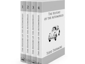 набор книг 09 3D Модель