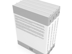 books set 09 Model 3D