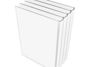books set 09 3D Model